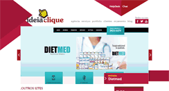 Desktop Screenshot of ideiaclique.com.br