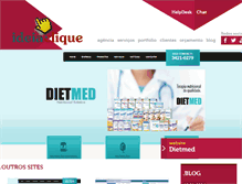 Tablet Screenshot of ideiaclique.com.br
